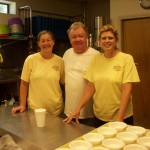 At left is Rene Taylor, Sandy Wyatt - owner; and right - Cindy Gray -- all cooks at the Opry.