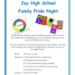 JHS Family Pride Night 2017